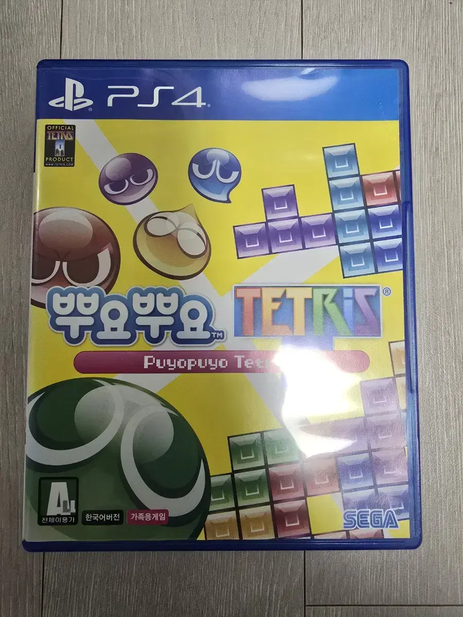 [PS4] 플스4 "뿌요뿌요 테트리스" 판매합니다.