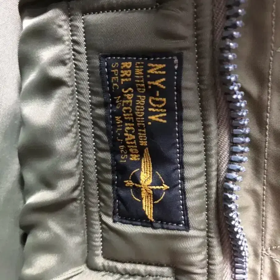 Rrl n-3 japan made 버즈릭슨 콜라보