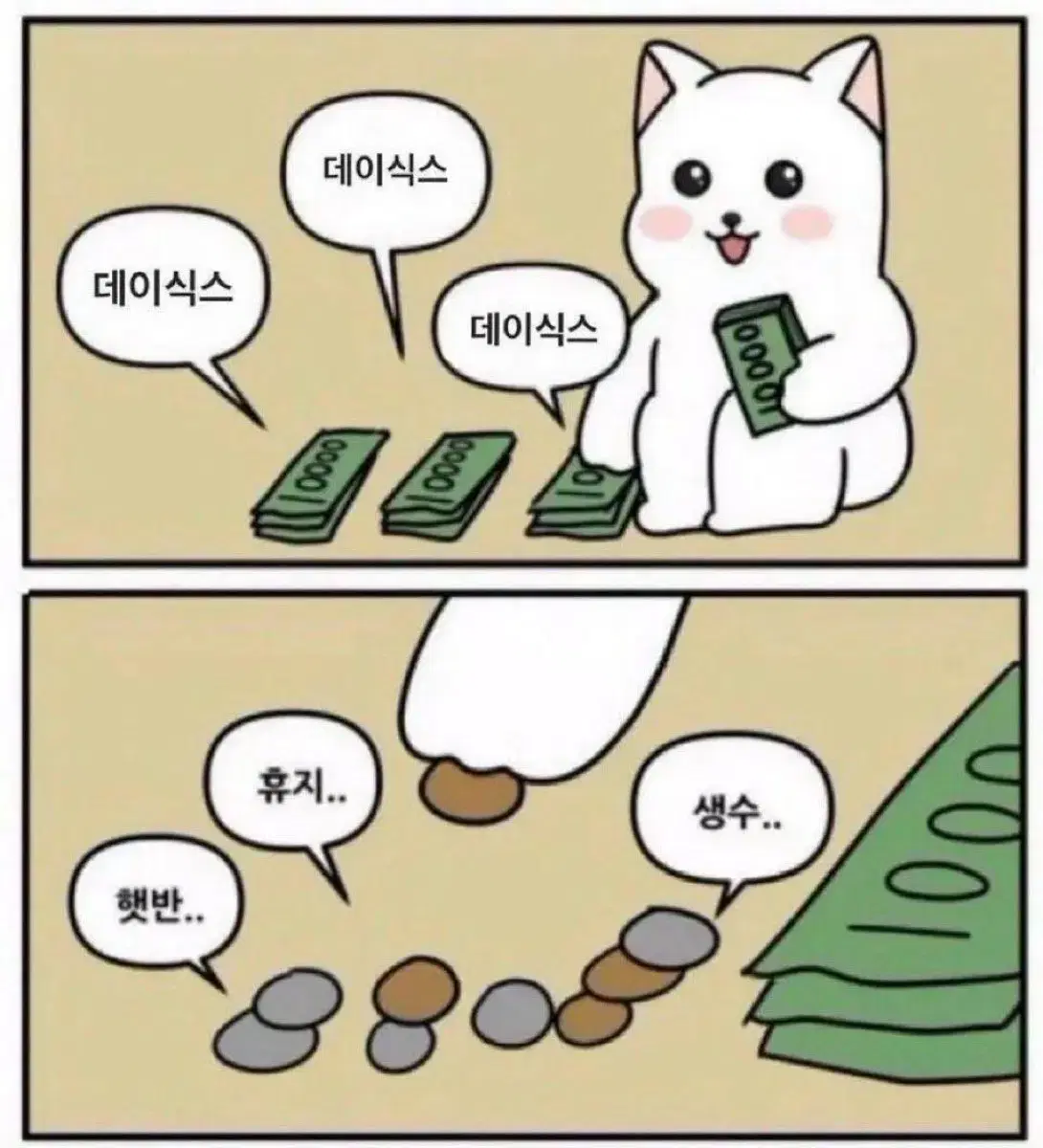 데이식스 티셔츠