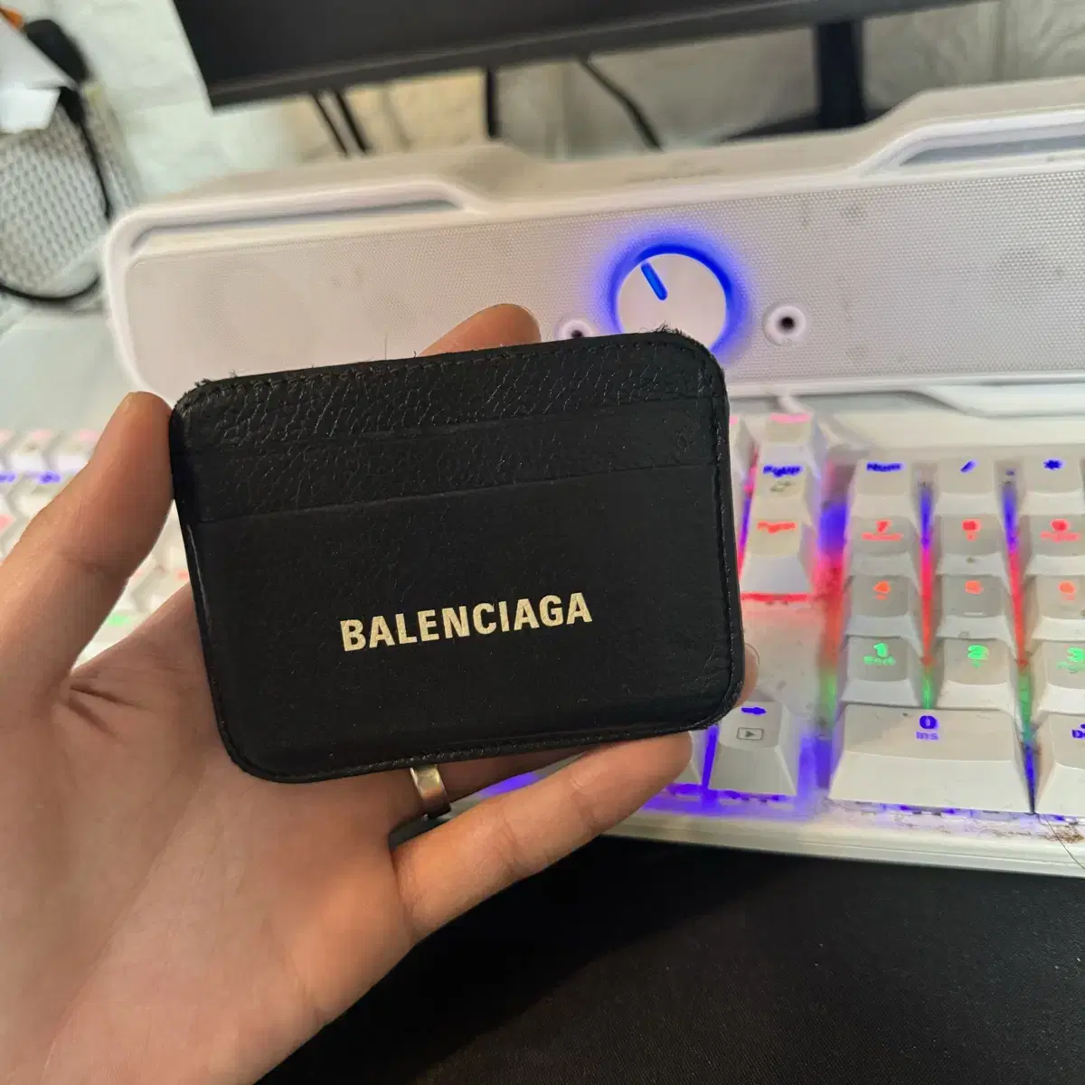 [OS] Balenciaga Kard Wallet Black