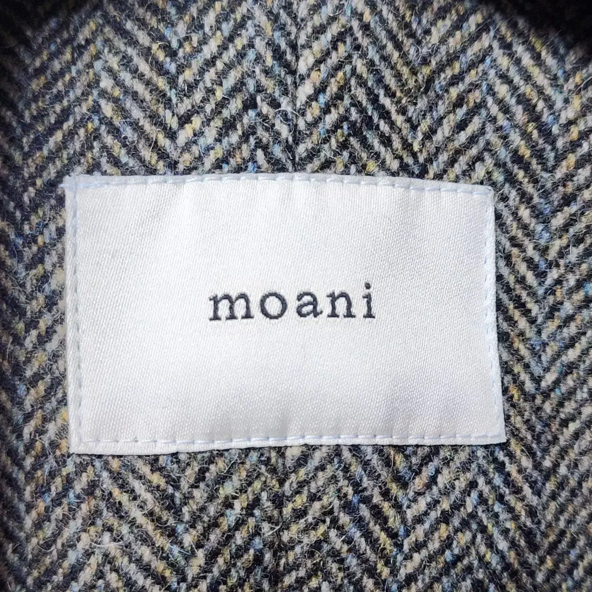 moani 헤링본 자켓