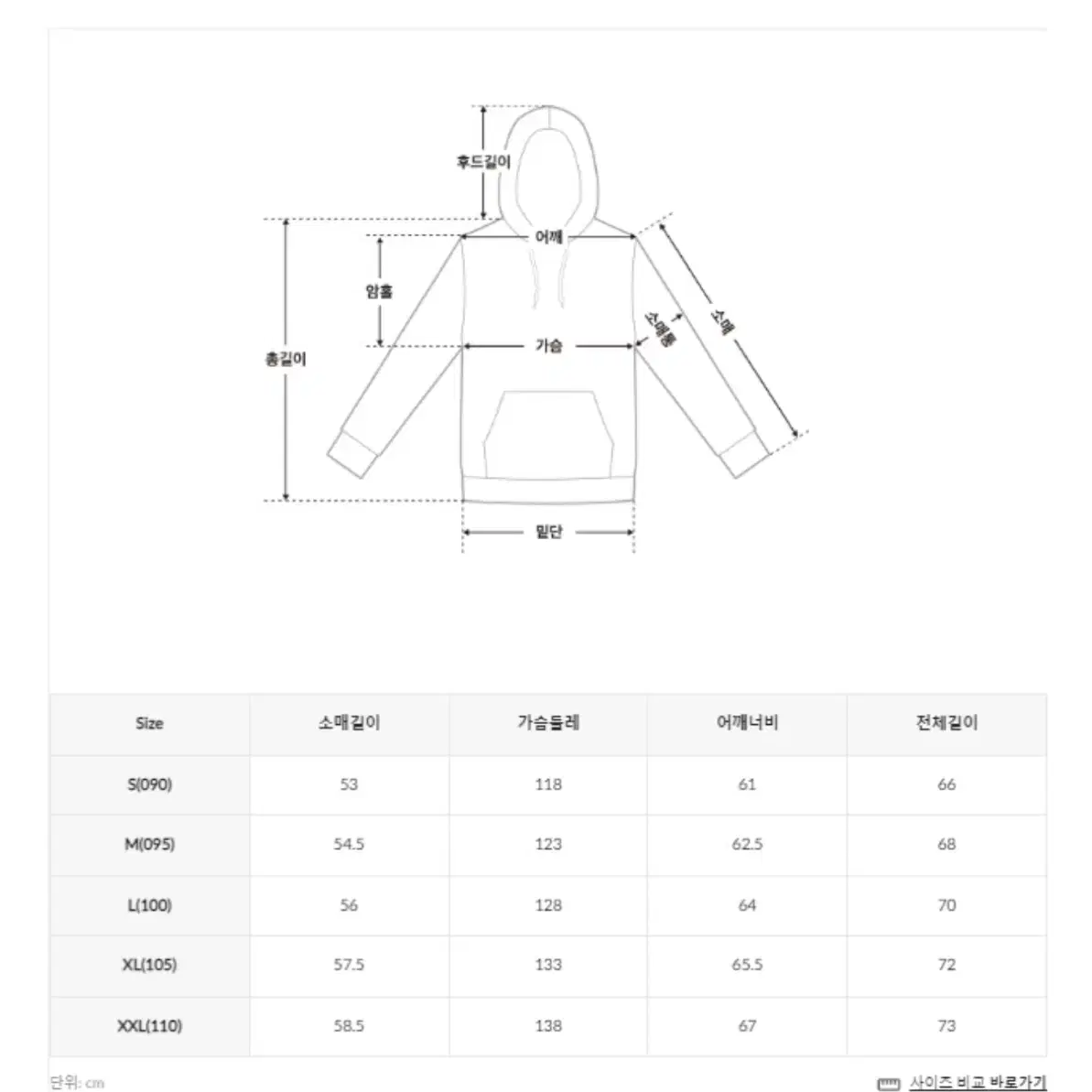 스파오 투웨이 후드집업 라이트블루