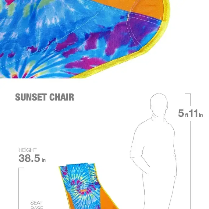 헬리녹스 선셋 타이다이 Helinox SunsetChair TieDye