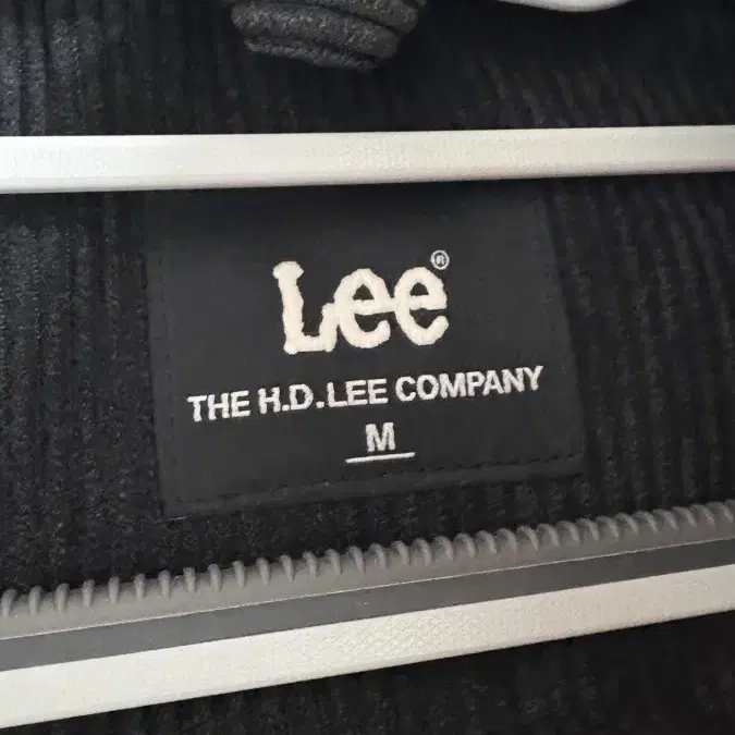 LEE 리 코듀로이 패딩 블랙 M