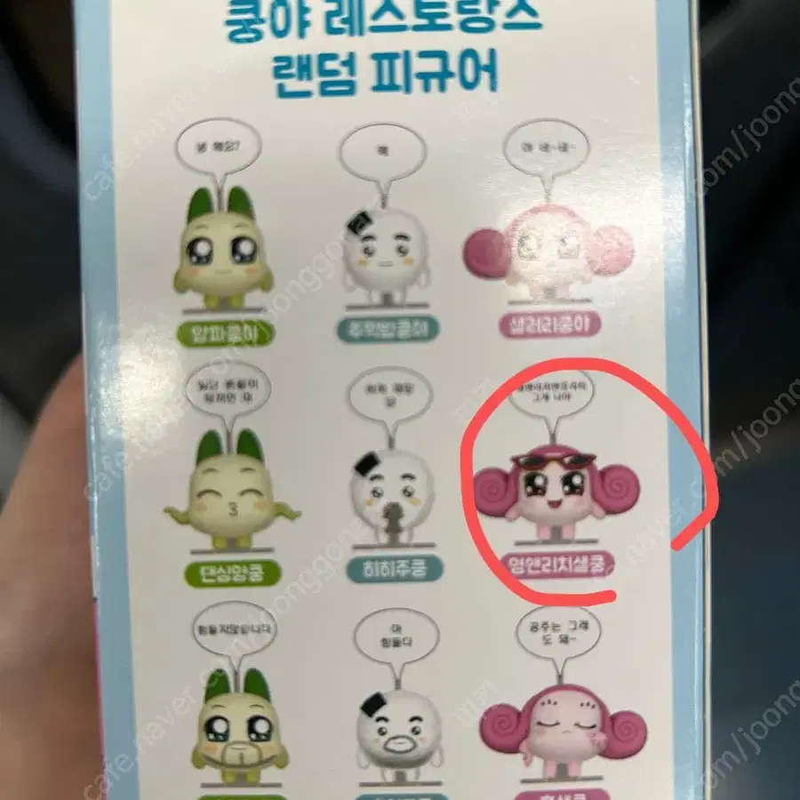 쿵야 레스토랑즈 영앤리치샐쿵 피규어