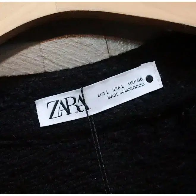 [L] ZARA 자라 텍스처 위브 블레이져 미니 드레스