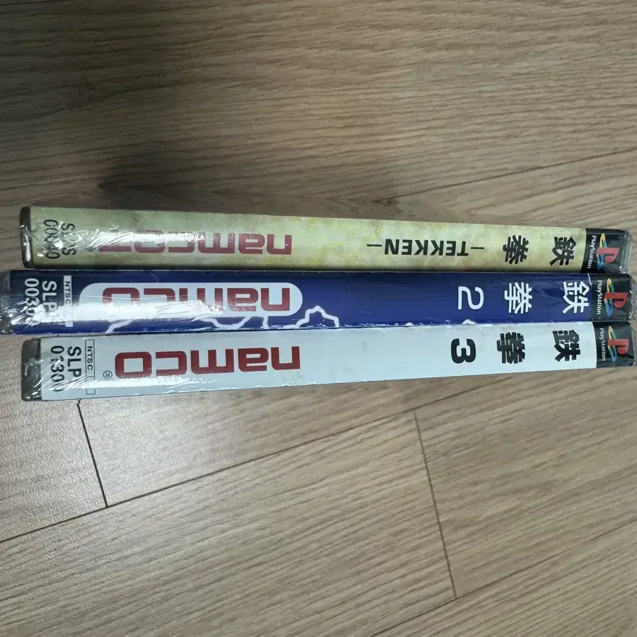 PS1 철권 1,2,3 비닐수축 밀봉