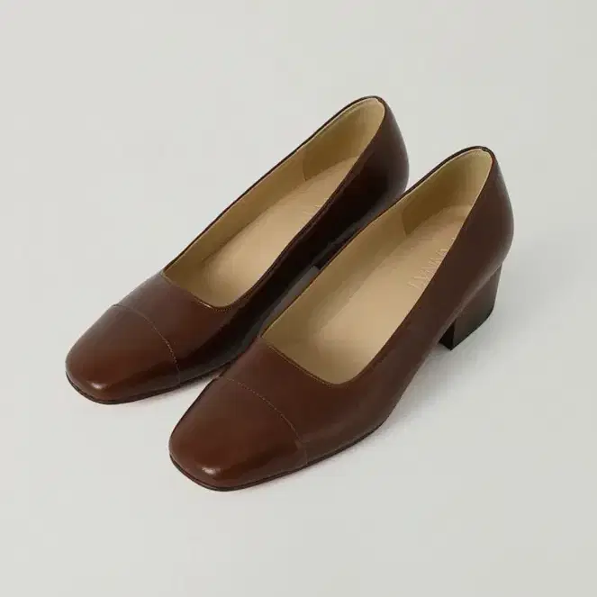 [ 타낫 Tannat ] Square comfort pumps