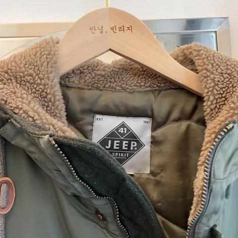 지프 누빔 바람막이 Size L(100) JEEP Quilted Wind