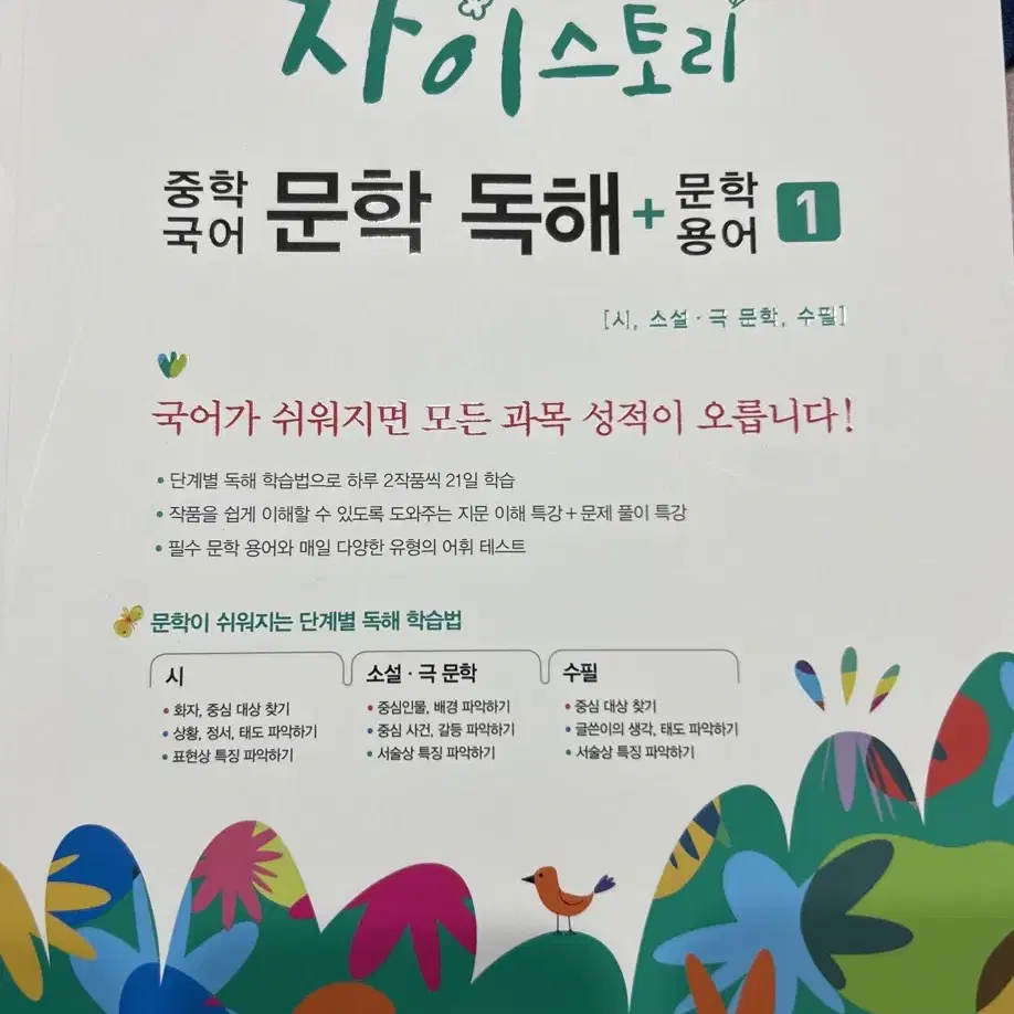 자이스토리 중학국어 문학독해+문학용어1