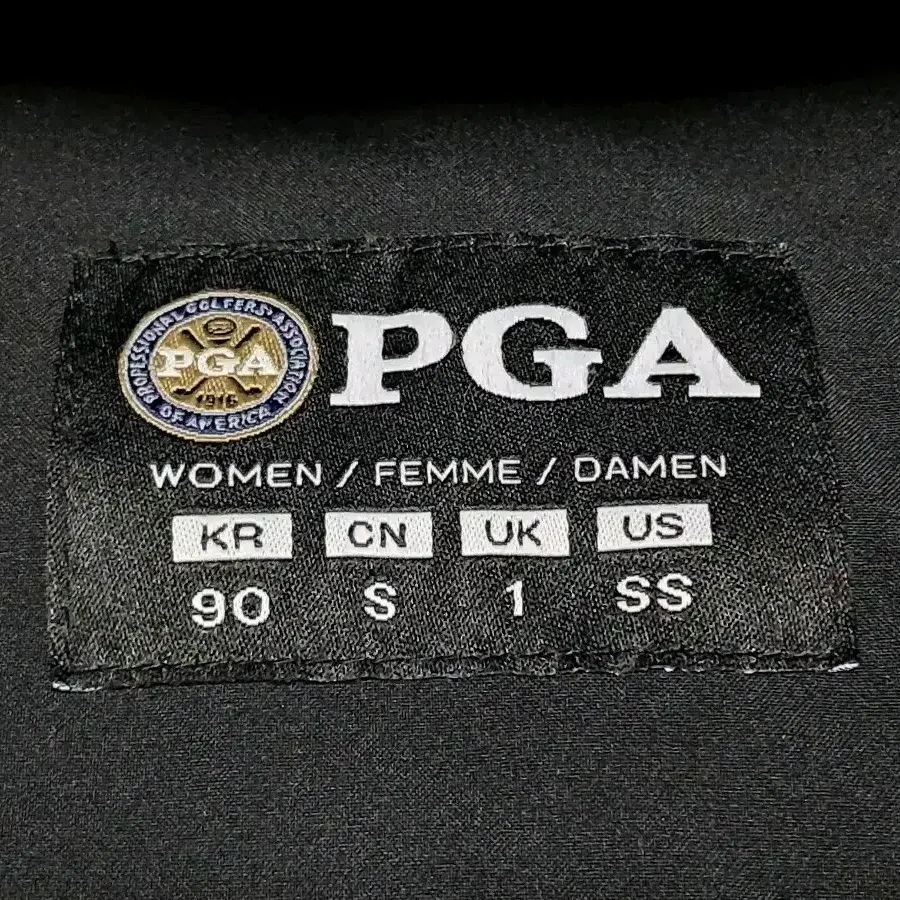 PGA 골프 여성 롱패딩 90