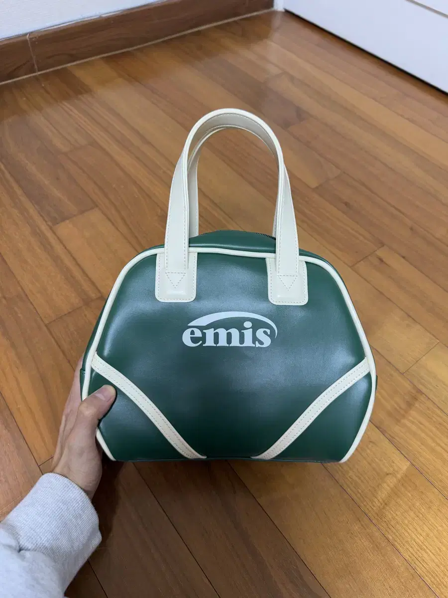 Emis emis Vintage Tote Bag Green