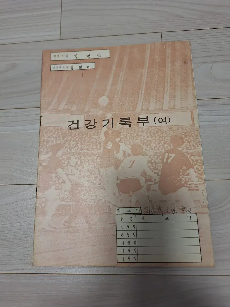 1970년 건강기록부(여)