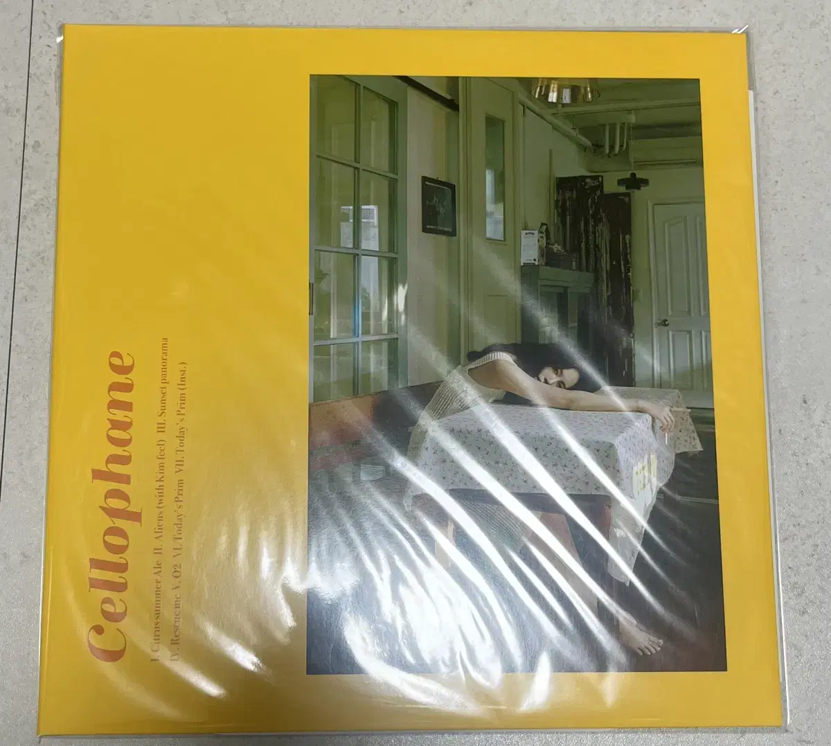 From Cellophane LP unsealed