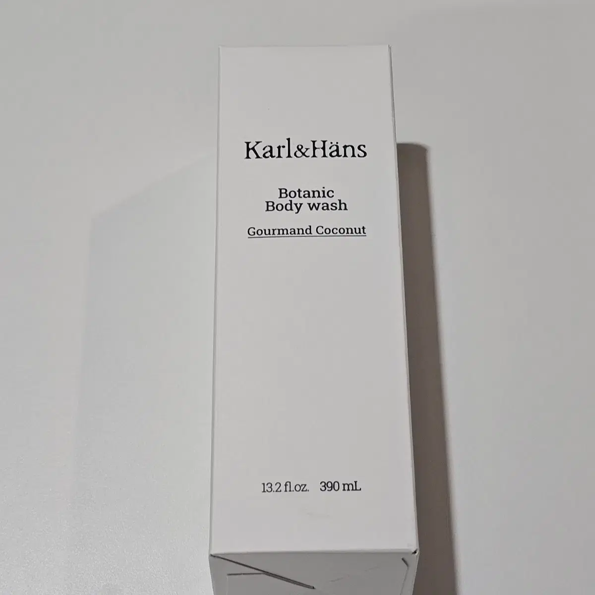 New) Karl & Hans Botanical Body Wash 390ml Gourmand Coconut Vegan