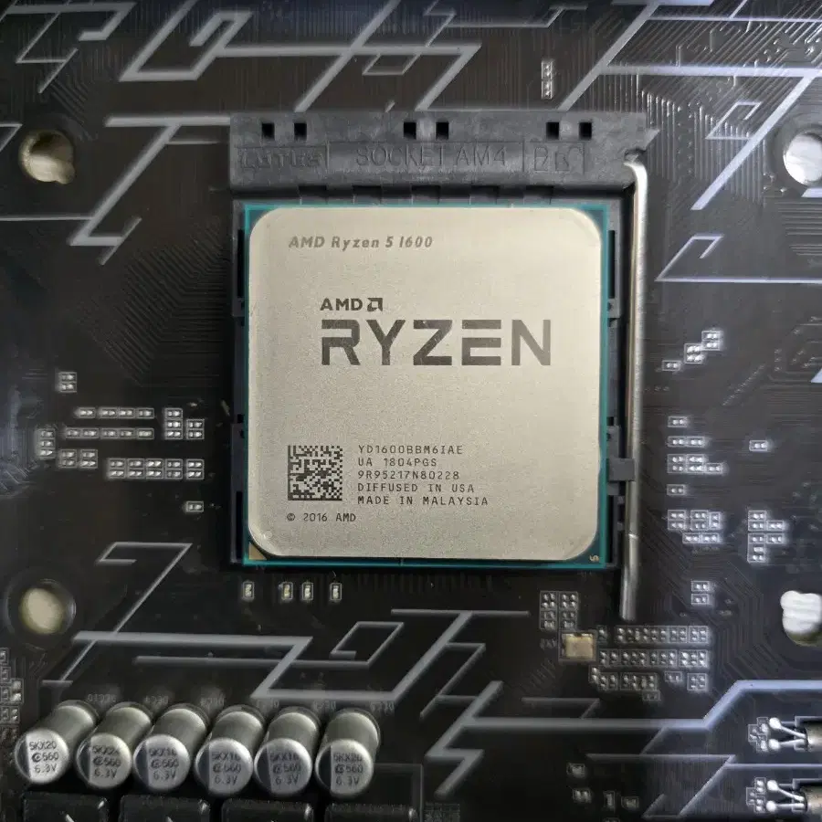 RYZEN 5 1600 CPU