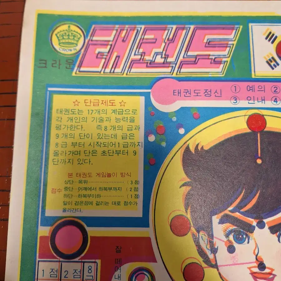 1970년대 태권도 껨놀이