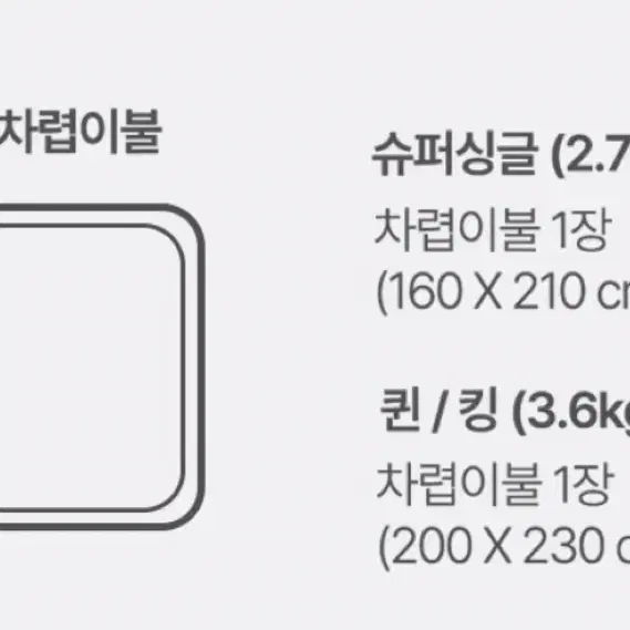 포근하고 부드러운 착번극세사 국내생산 차렵이불 슈퍼싱글 퀸 킹 겨울이불