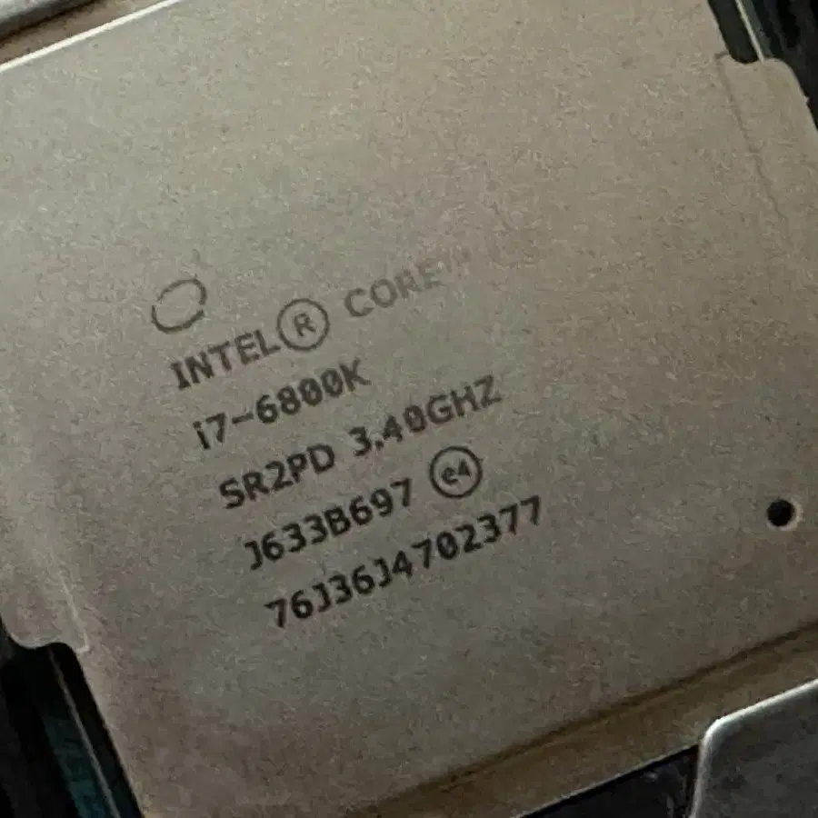 i7-6800K 와 부품용 메인보드 ASUS X99