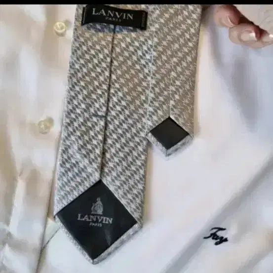 LANVIN PARIS 넥타이 ㅡ1개가격명품브랜드 랑방 LANVIN