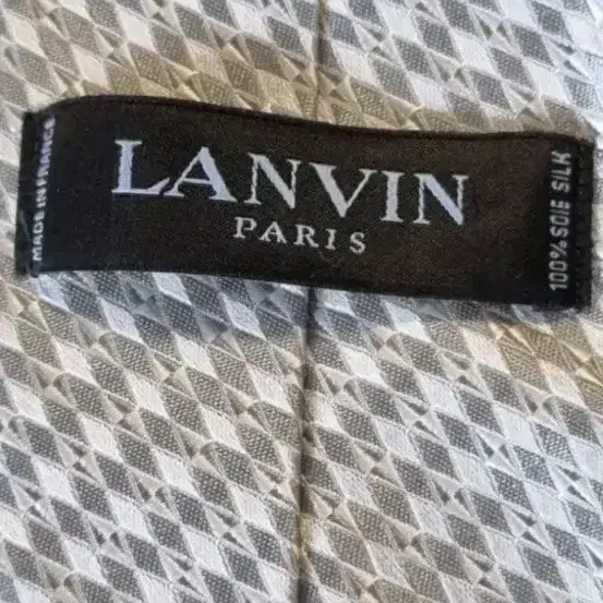 LANVIN PARIS 넥타이 ㅡ1개가격명품브랜드 랑방 LANVIN