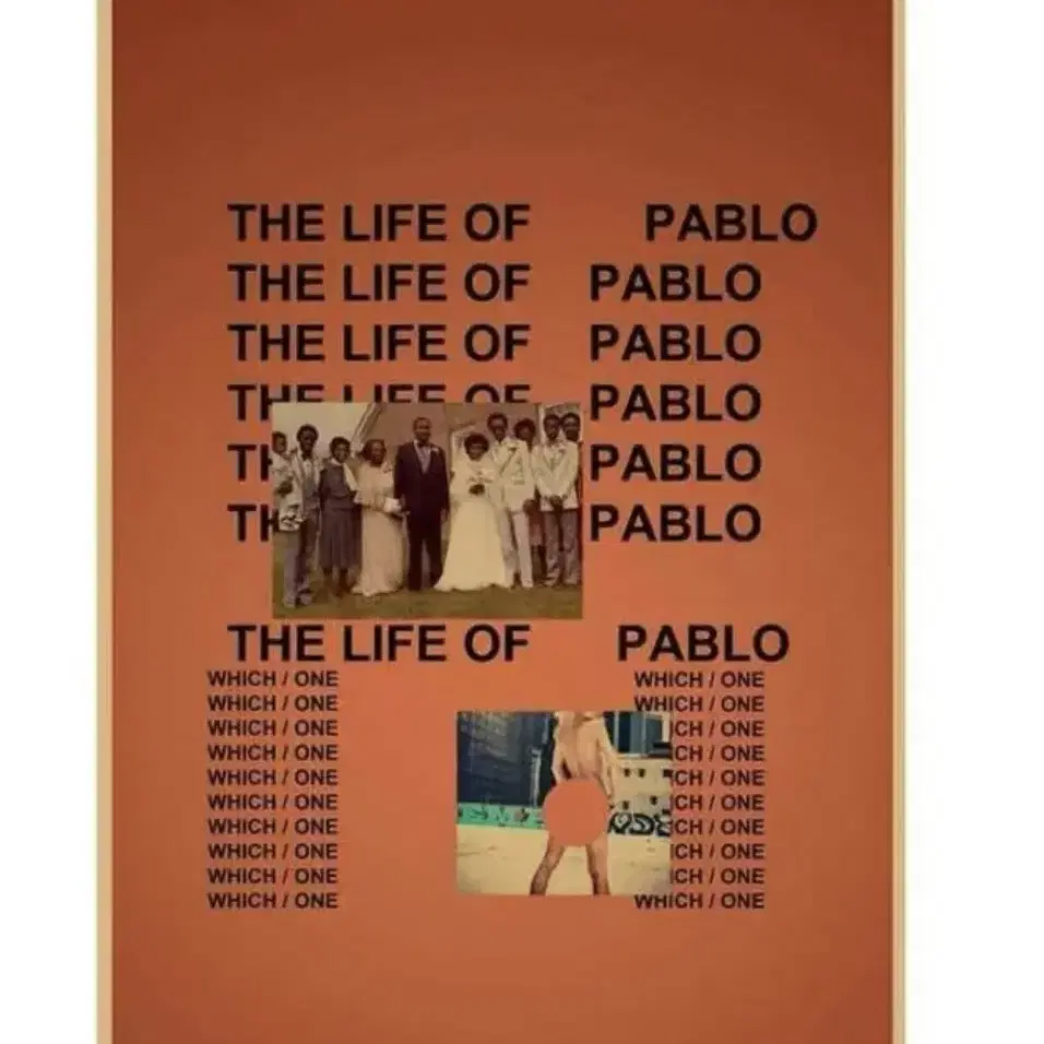 칸예 앨범 포스터 Kanye west Poster | 외힙 포스터