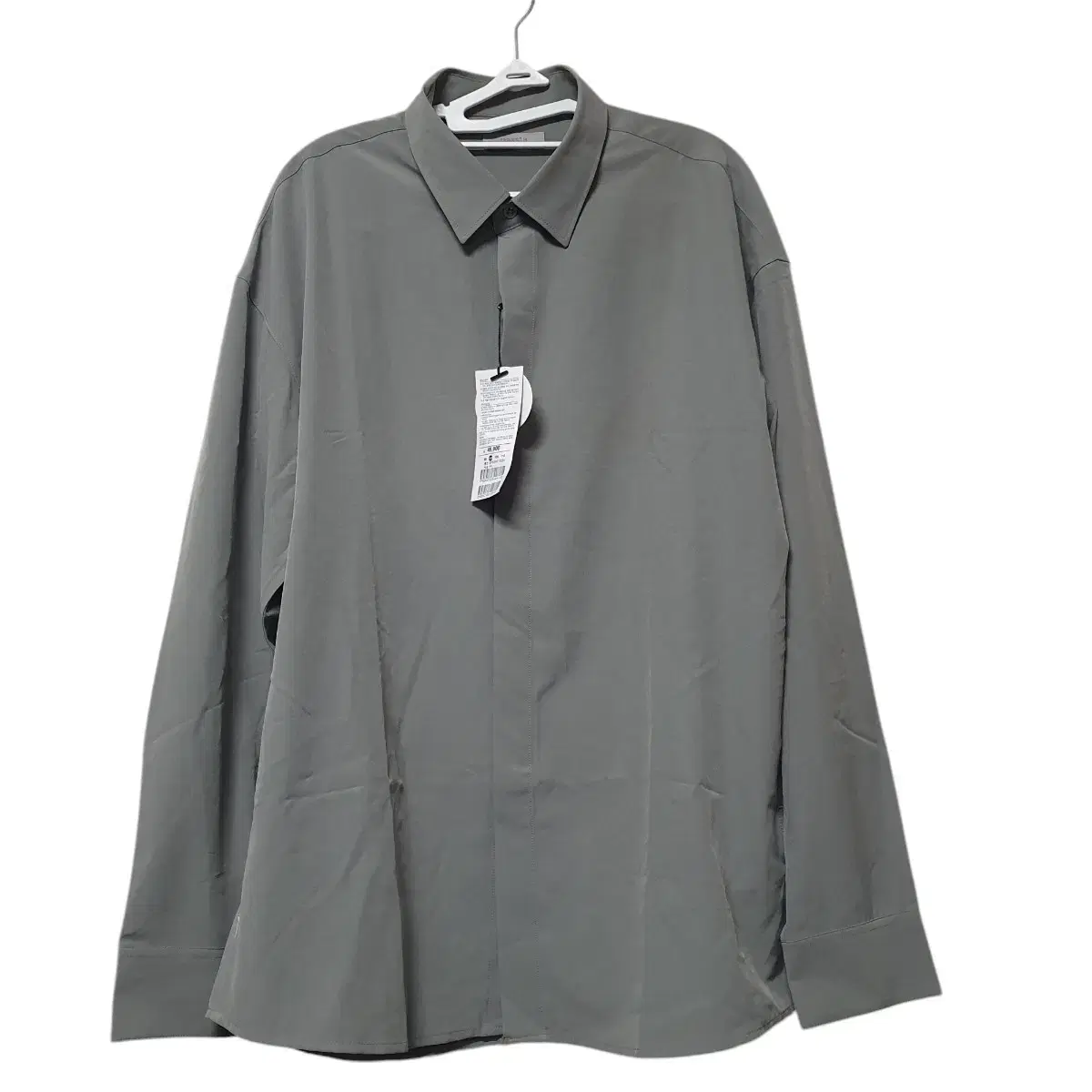 (L 100) Men's shirt new khaki regular price 39,900won