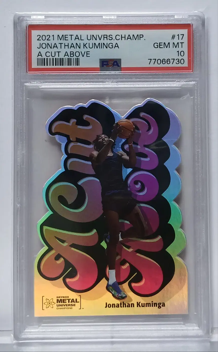 2021 NBA Jonathan Cuminga Rookie PSA10