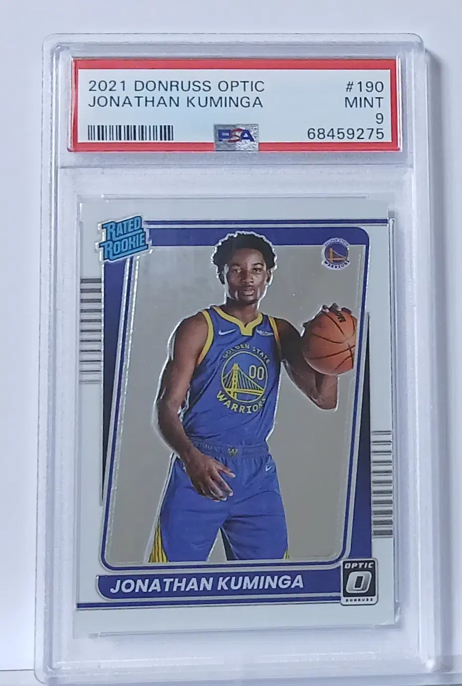 2021 NBA 조나단 쿠밍가 루키 PSA9