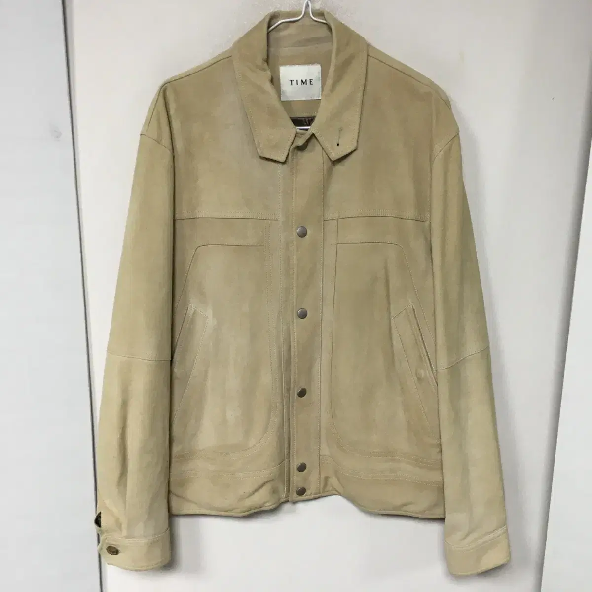 TIME Time Homme 22FW Lambskin Suede Jacket 95