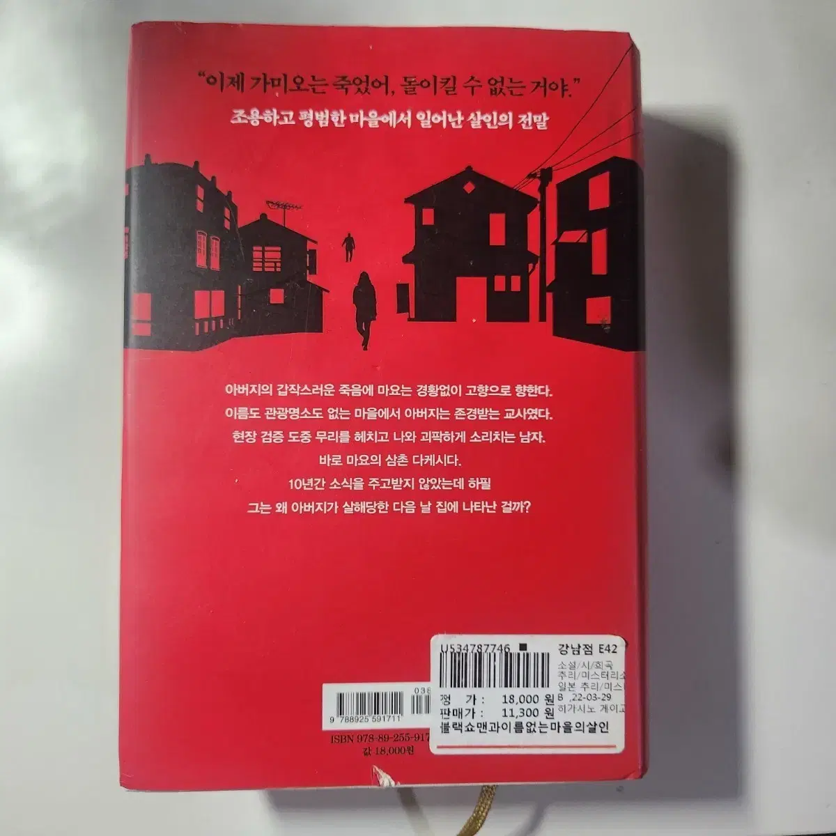 블랙쇼맨과 이름 없는 마을의 살인 히가시노 게이고 소설