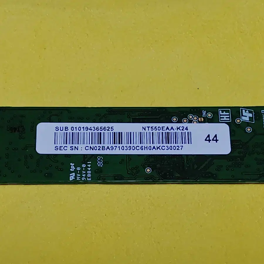 M.2 SSD SATA 128GB (삼성 서비스 정식 파트)