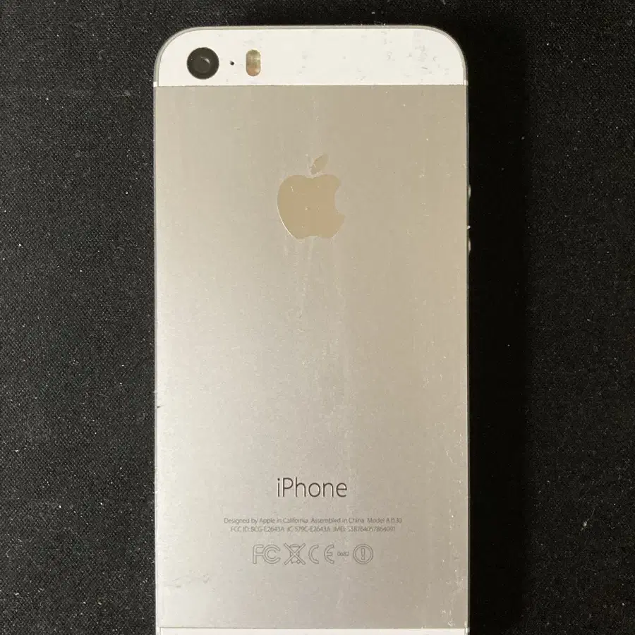 iPhone5s 16GB Silver  50077