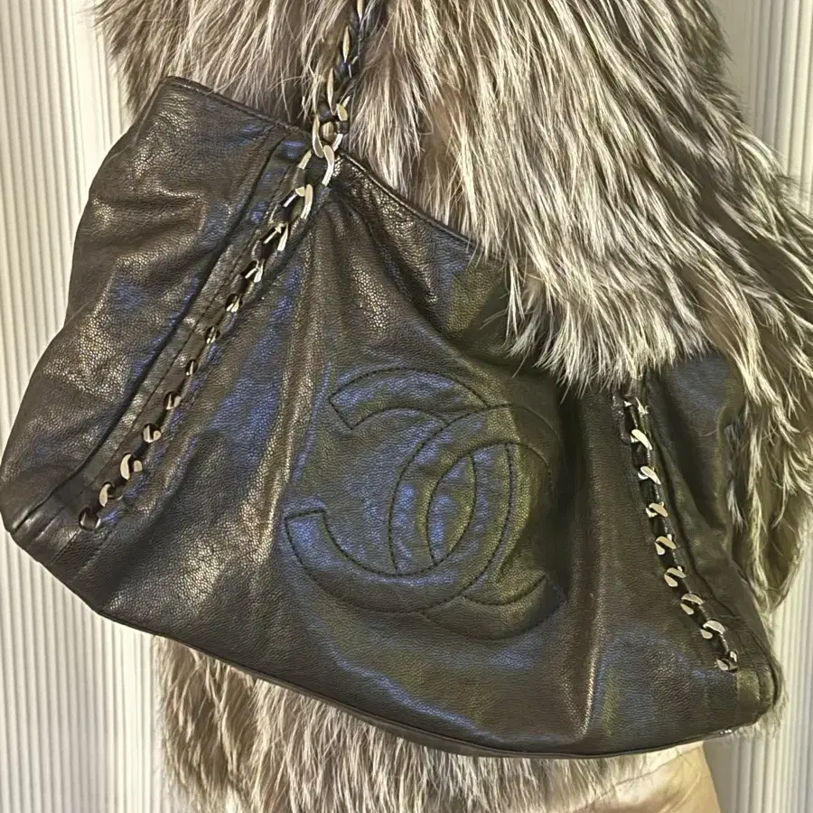 샤넬 체인백 블랙 Sac Cabas Chanel (마지격 가격)