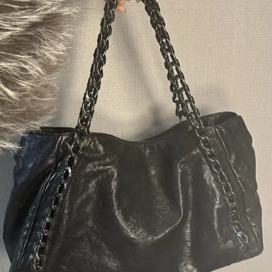 샤넬 체인백 블랙 Sac Cabas Chanel (마지격 가격)