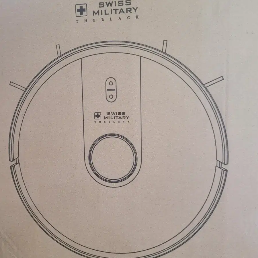 스위스밀리터리 더 블랙 프라임 봇 로봇청소기 (새상품)