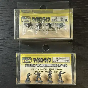 아이컴 마이크로 라이프 밀리터리 승무원 독일 군인 피규어 병사 사람 모형
