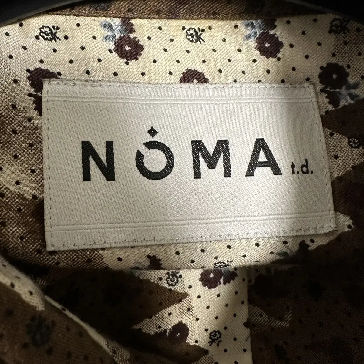 노마 Noma t.d pattern shirts