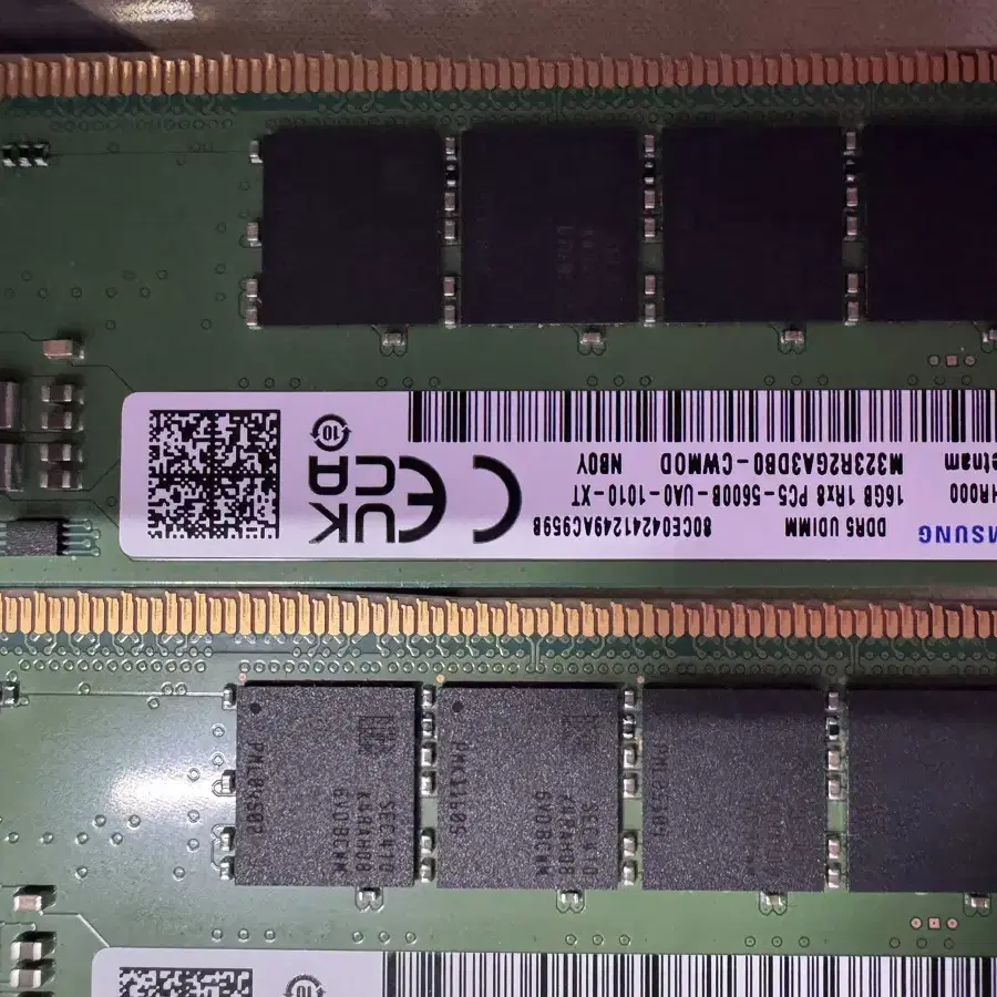 삼성 DDR5 램 16g 5600 2장 판매