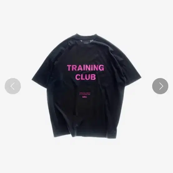 TRAINING CLUB T-SHIRT (L) black pink