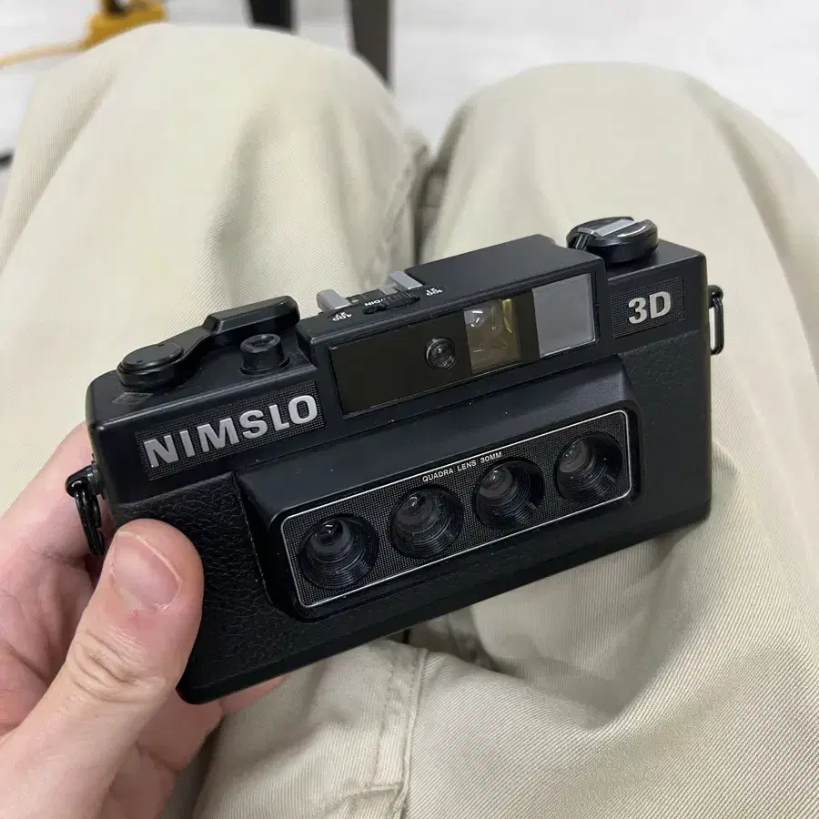 님슬로 3d 제니 필름카메라 Nimslo 3D camera