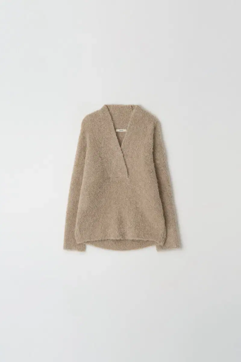 윤슬샵 marle shawl sweater beige