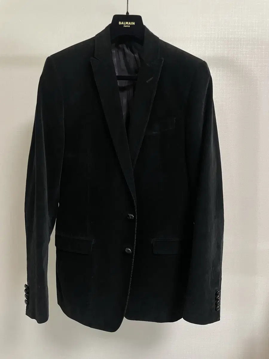 Dolce & Gabbana Black Corduroy Jacket GOLDFIT 48