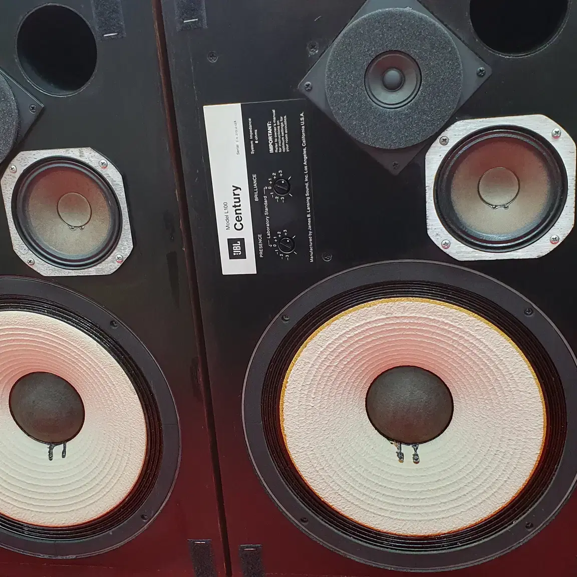 JBL L100 CENTURY/JBL L100센츄리/알리코스피커/민트급