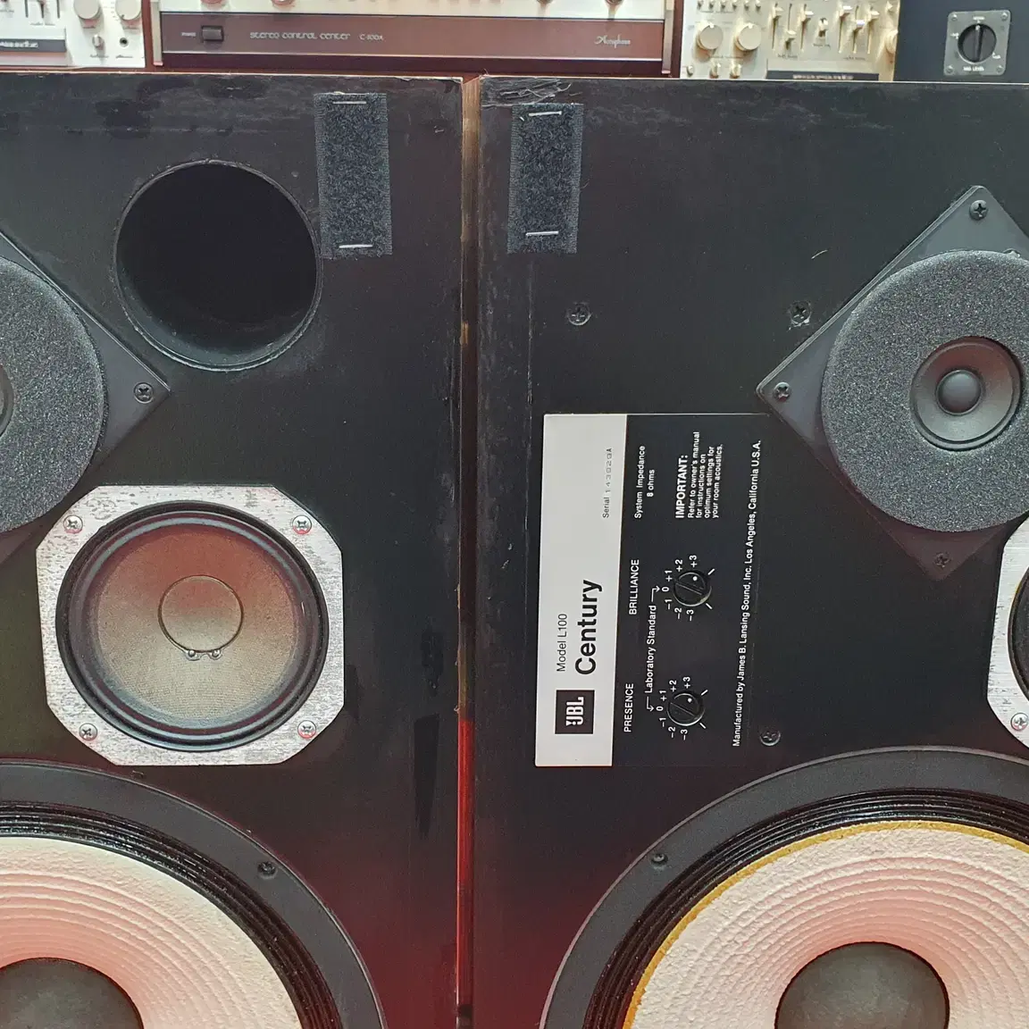 JBL L100 CENTURY/JBL L100센츄리/알리코스피커/민트급