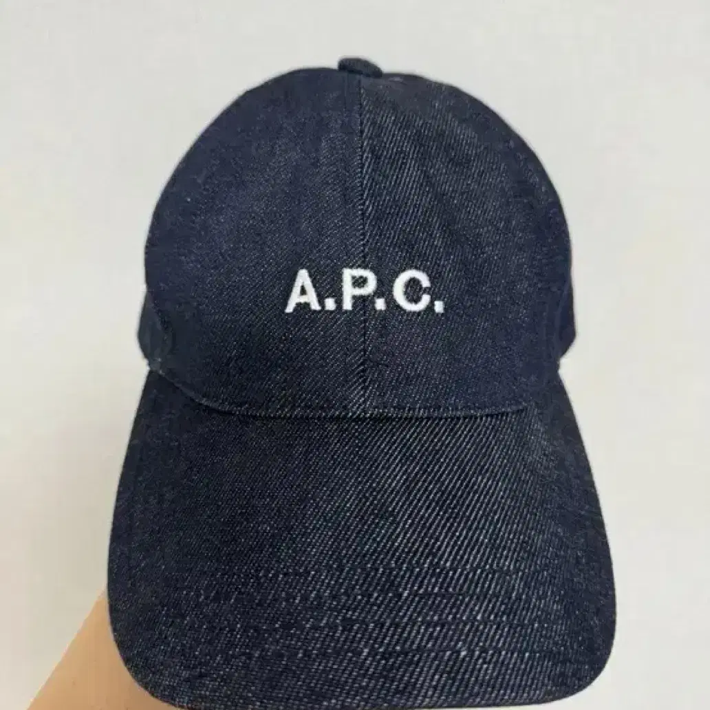 Apc 아페쎄 데님 캡모자 팝니다.