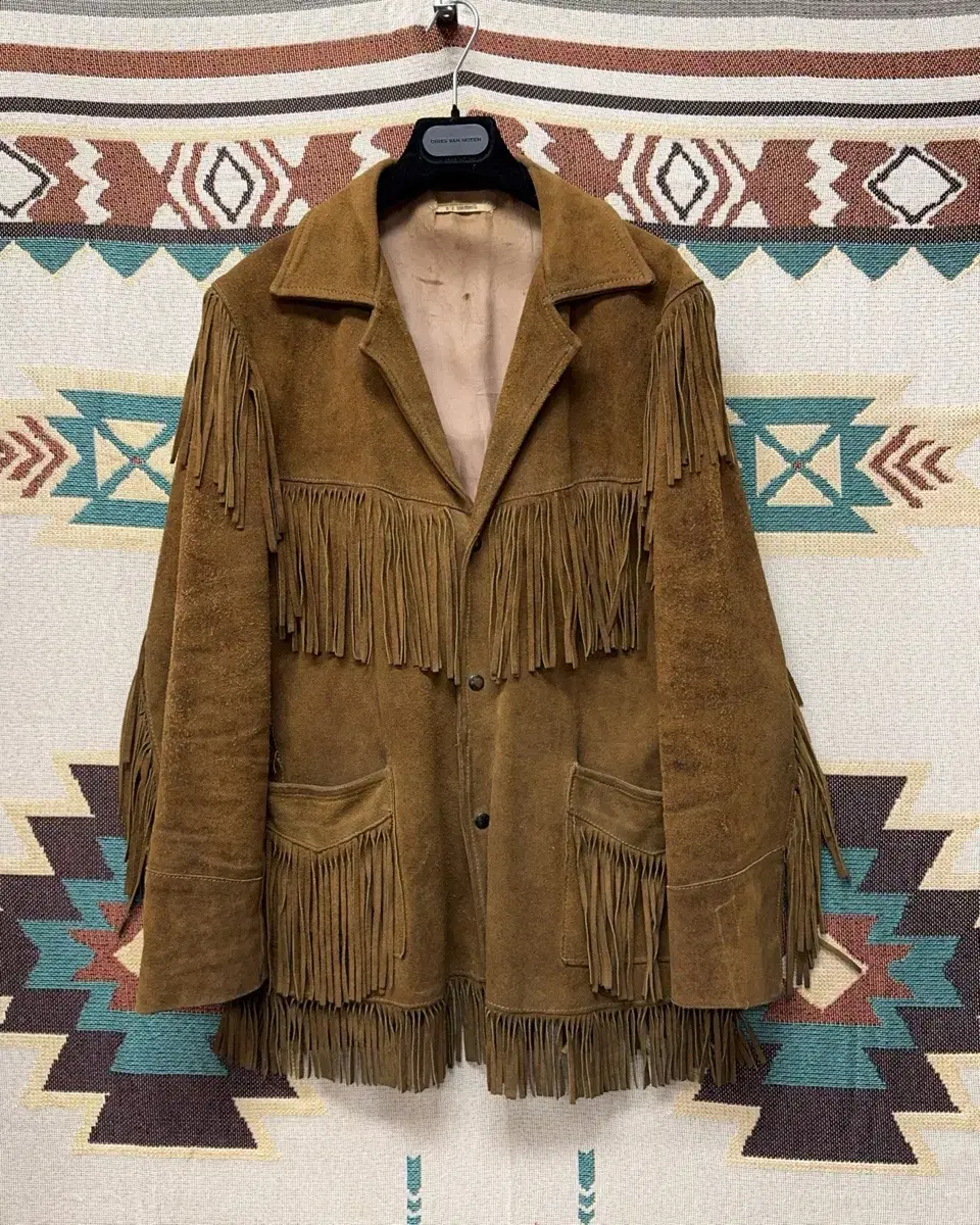 70s American Western Fringe Jacket