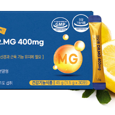 선물세트 [코오롱제약] DR.MG400mg 마그네슘 90포(3개월분)