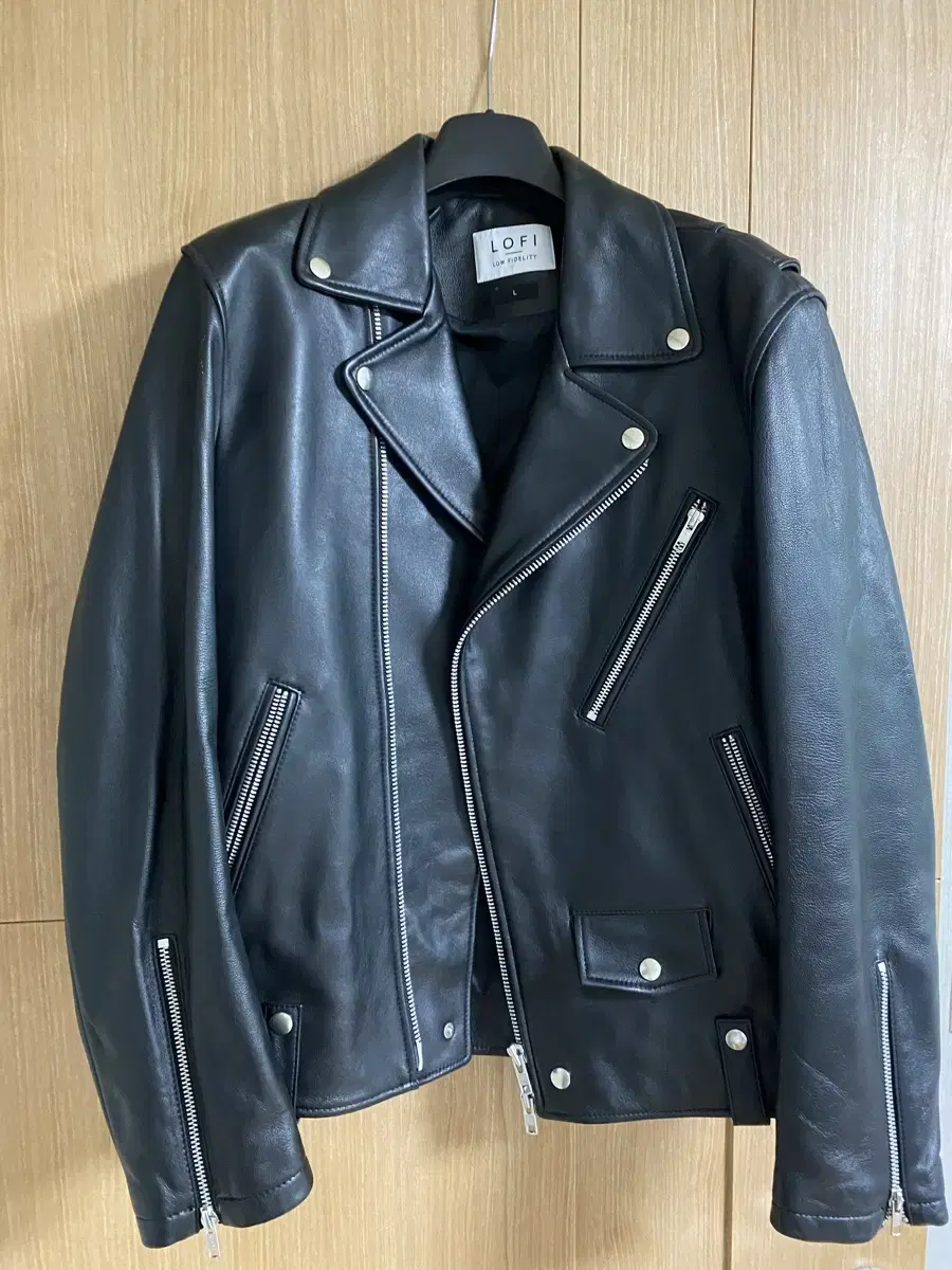 I'm selling a lo-fi lambskin leather jacket.