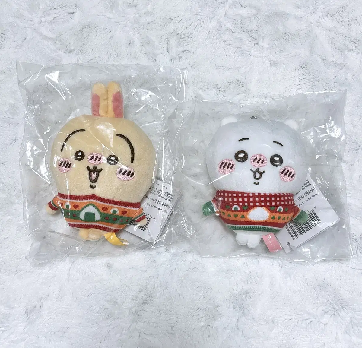 Chiikawa 7-Eleven Kuji First Lottery D Prize Mascot doll Usagi Kurimanju